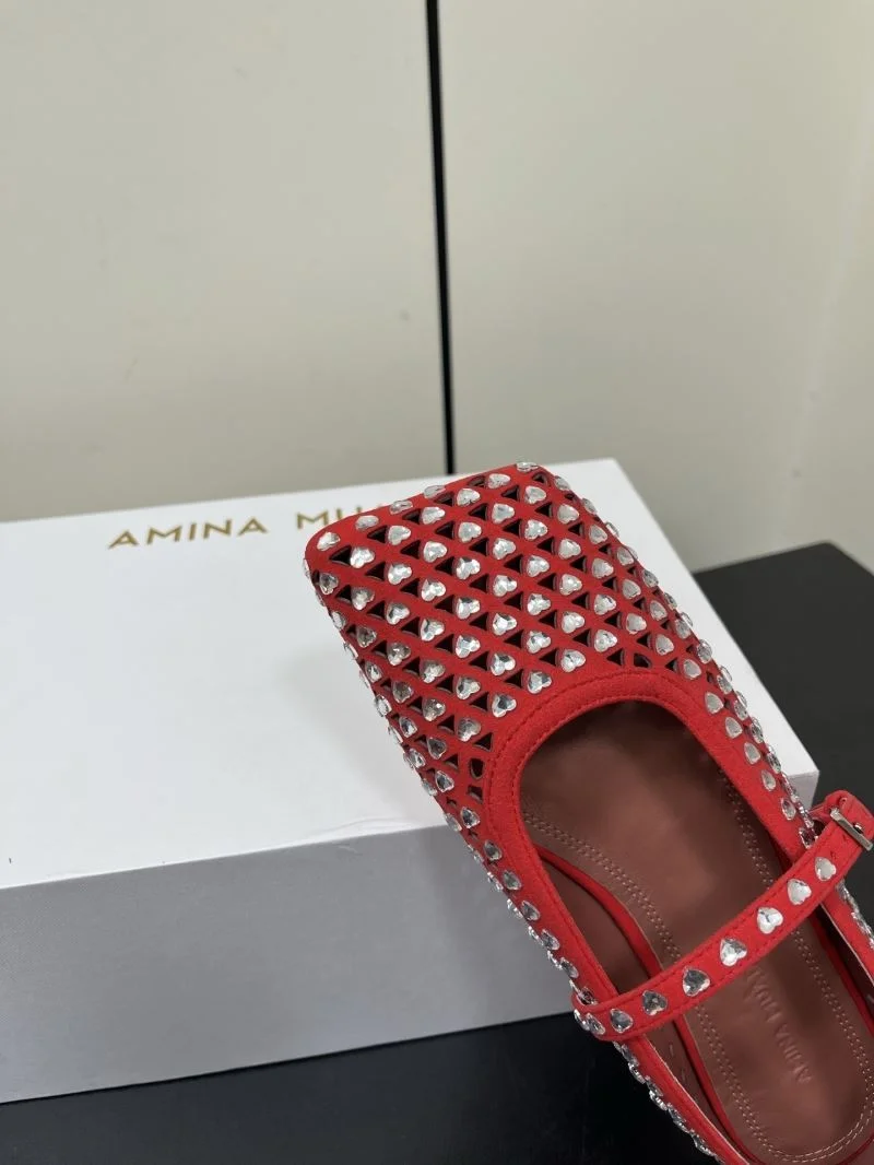 Amina Muaddi Shoes Unique 7016