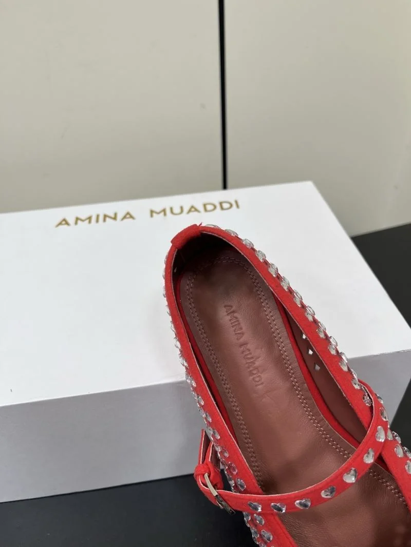 Amina Muaddi Shoes Unique 7016