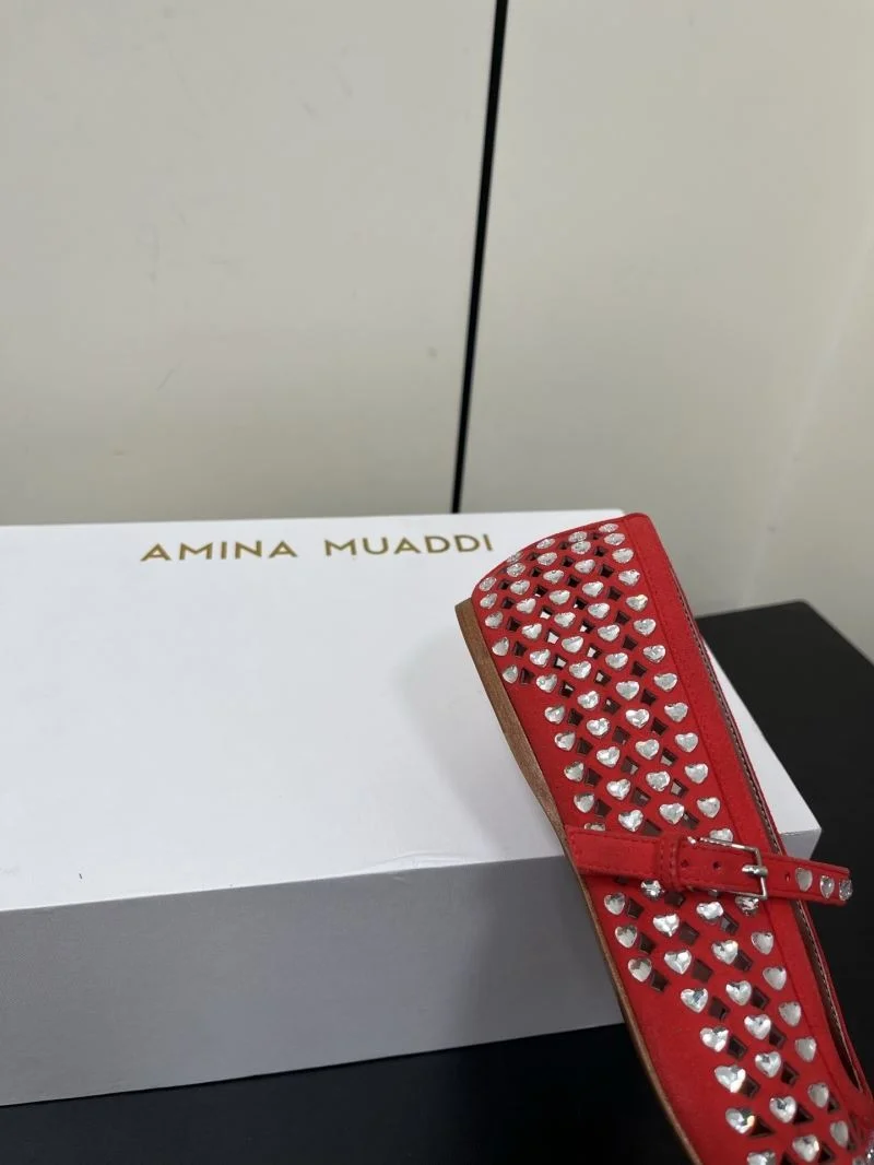 Amina Muaddi Shoes Unique 7016