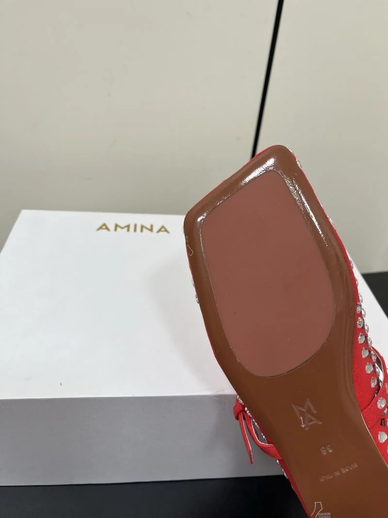 Amina Muaddi Shoes Unique 7016