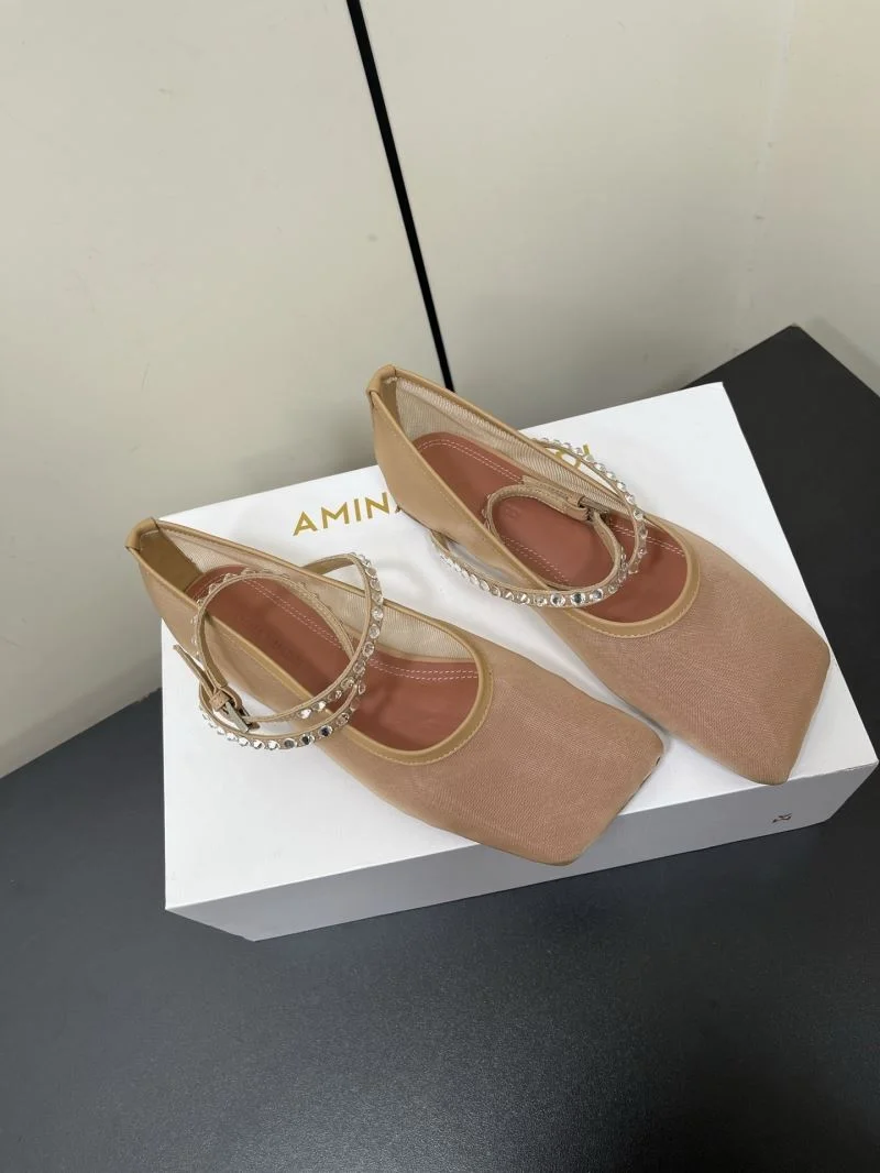 Amina Muaddi Shoes Elegant 6950
