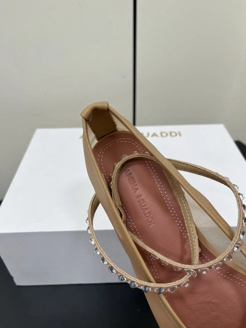 Amina Muaddi Shoes Elegant 6950