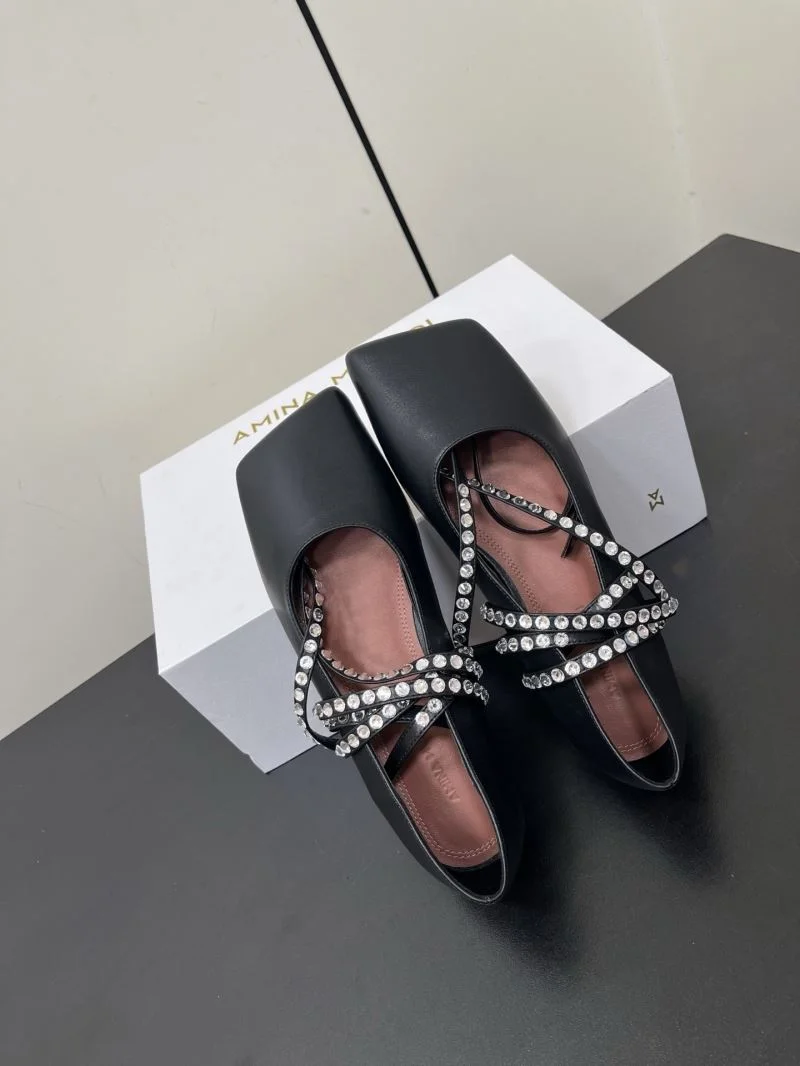 Amina Muaddi Shoes Packable 7022