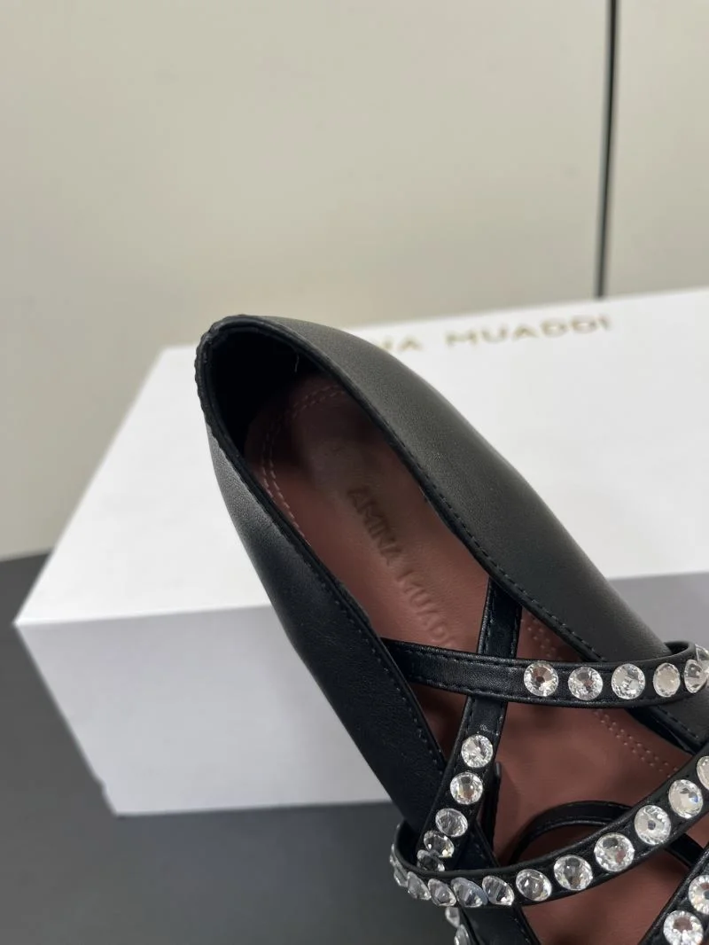 Amina Muaddi Shoes Packable 7022