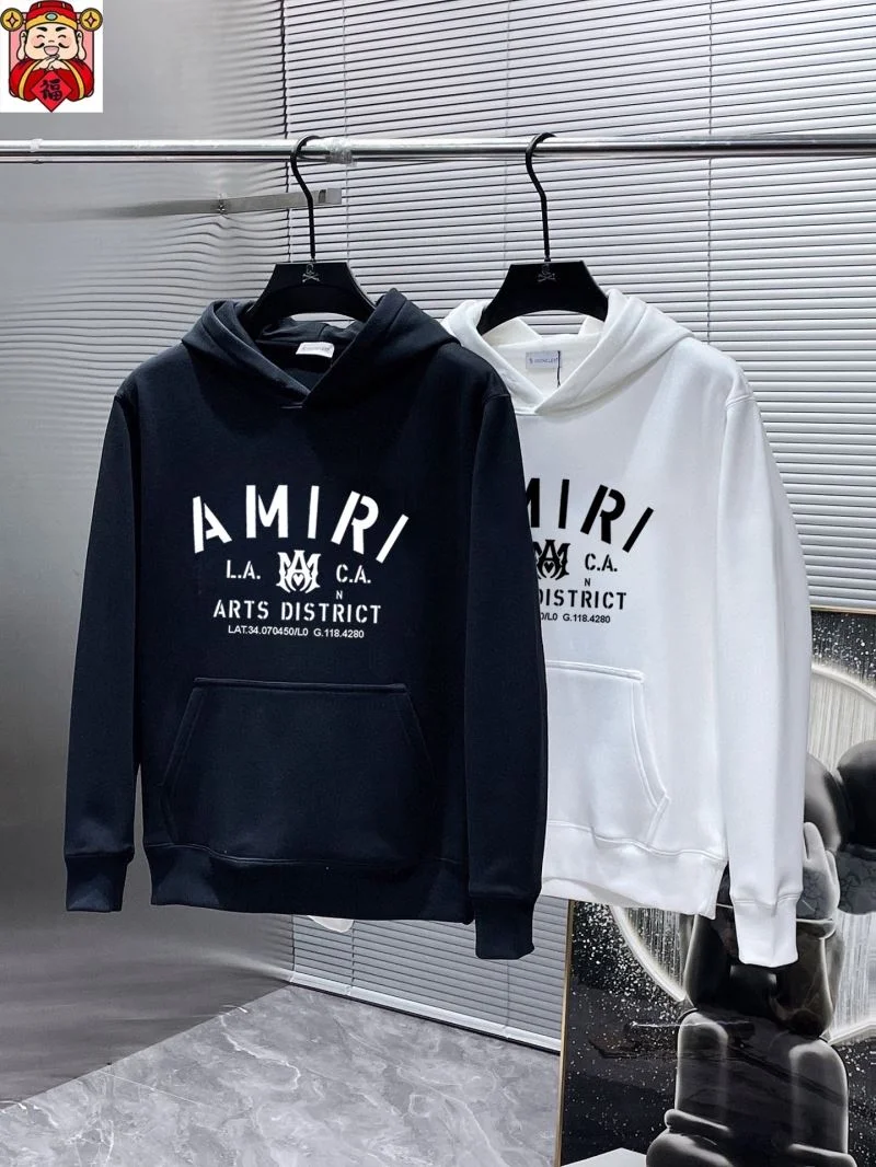 MoistureWicking Amiri Hoodies 163387