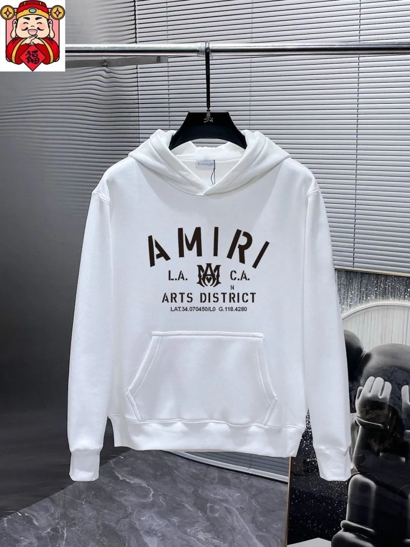 MoistureWicking Amiri Hoodies 163387