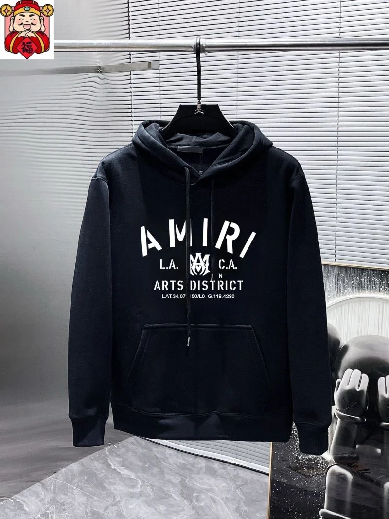 MoistureWicking Amiri Hoodies 163387