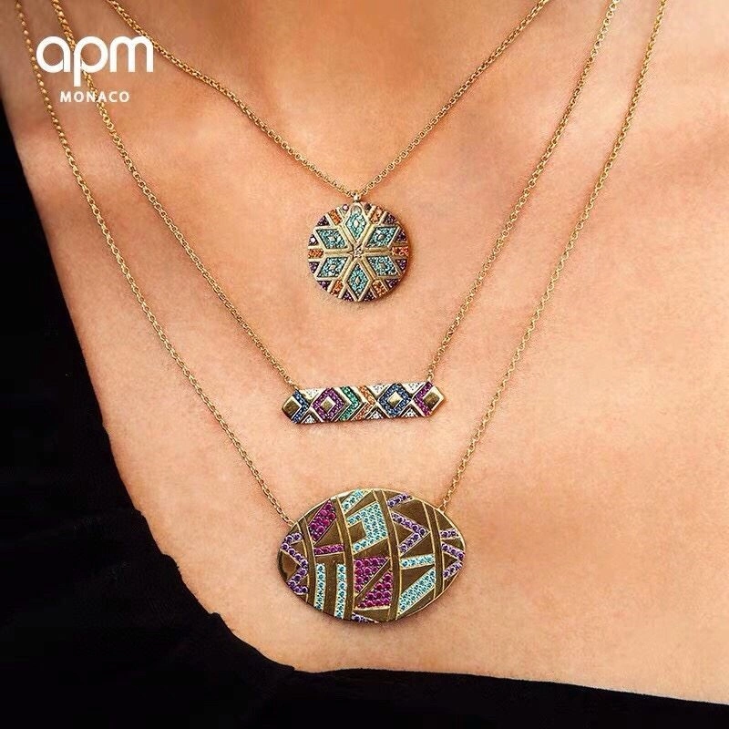 Apm Necklaces Popular 214853