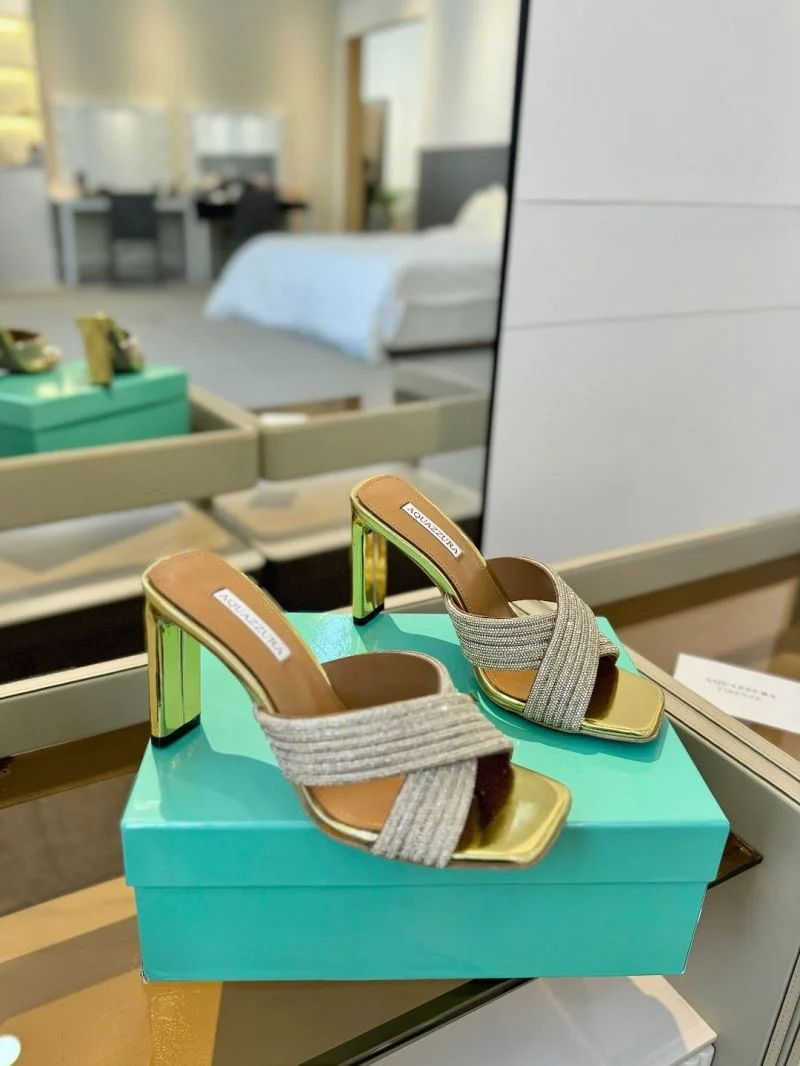 Colorful Aquazzura Sandals 10574