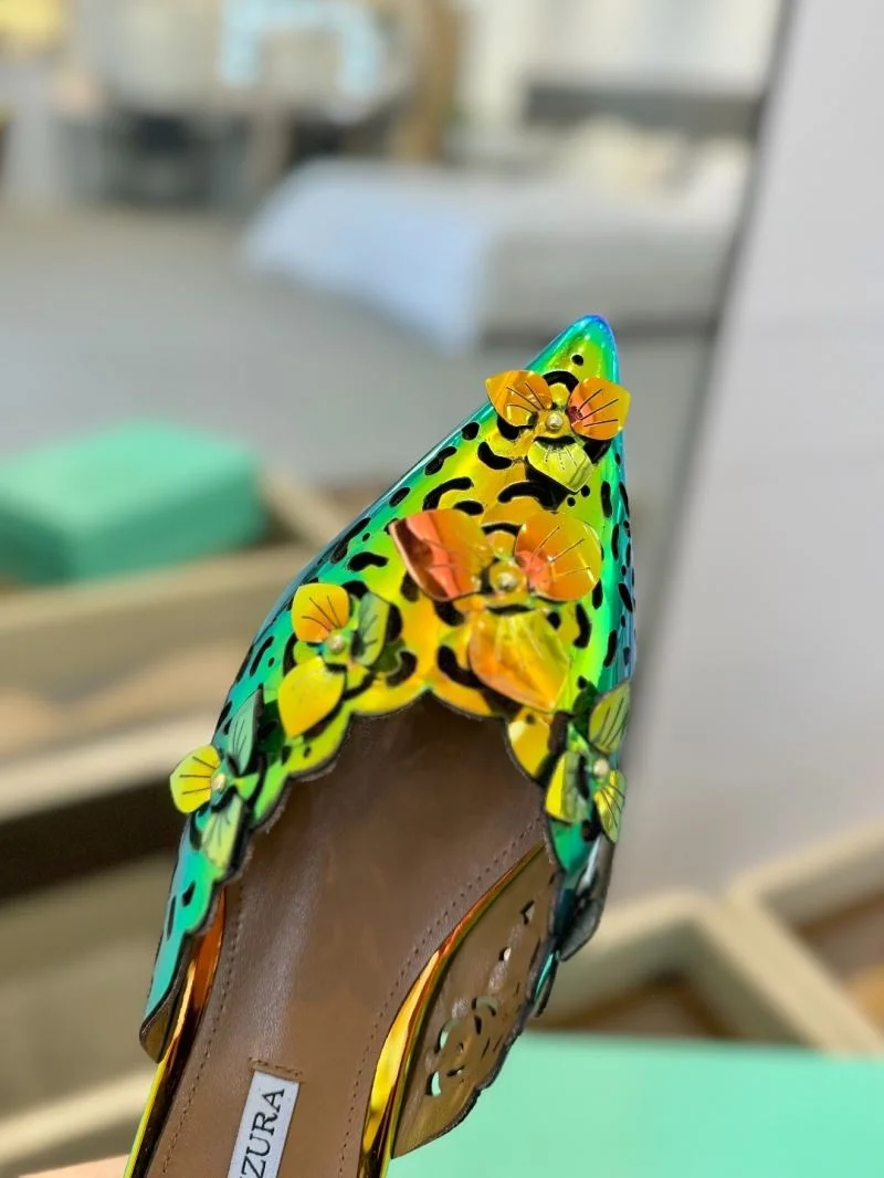 Colorful Aquazzura Sandals 10608