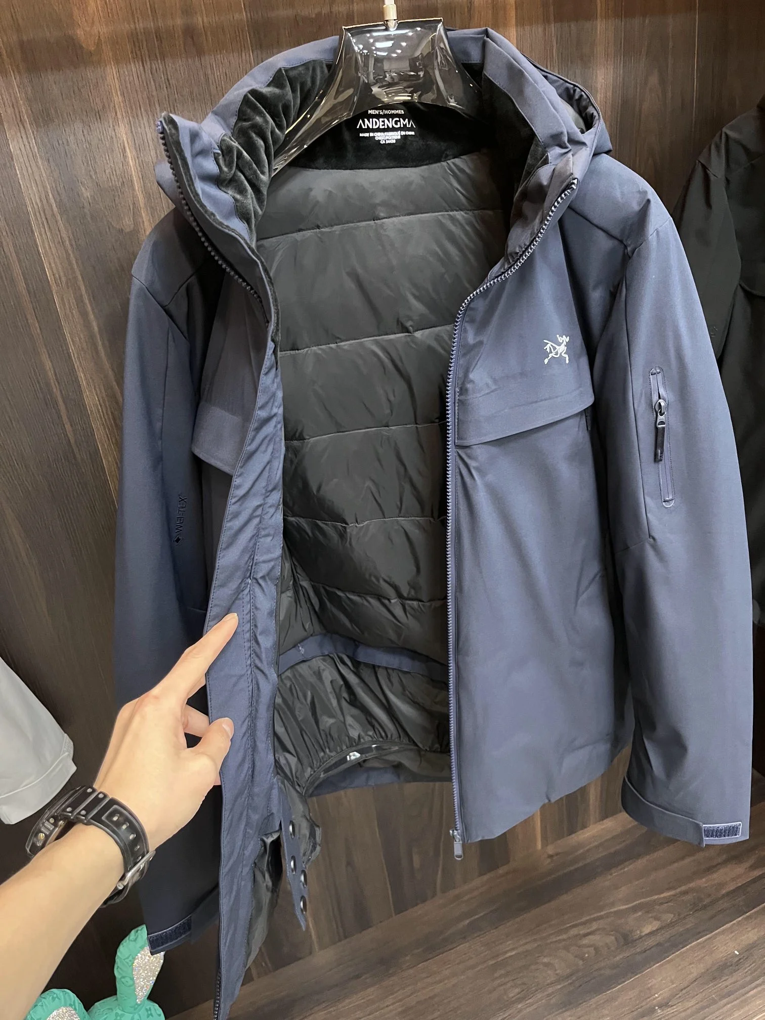 Arcteryx Down Jackets ZeroBulk 165098
