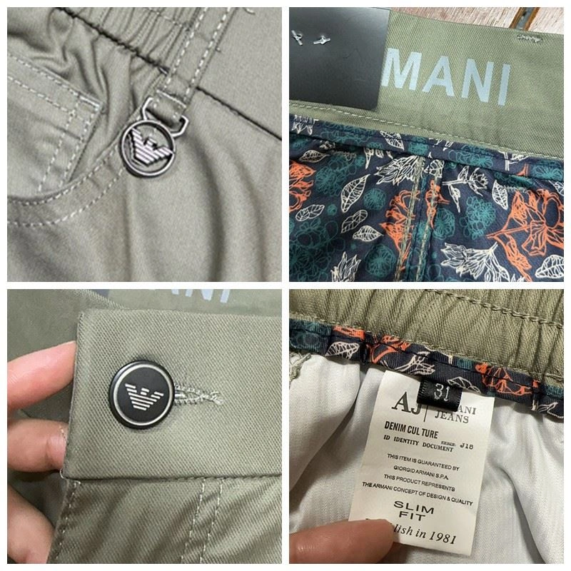 Armani Long Pants Soft 96202