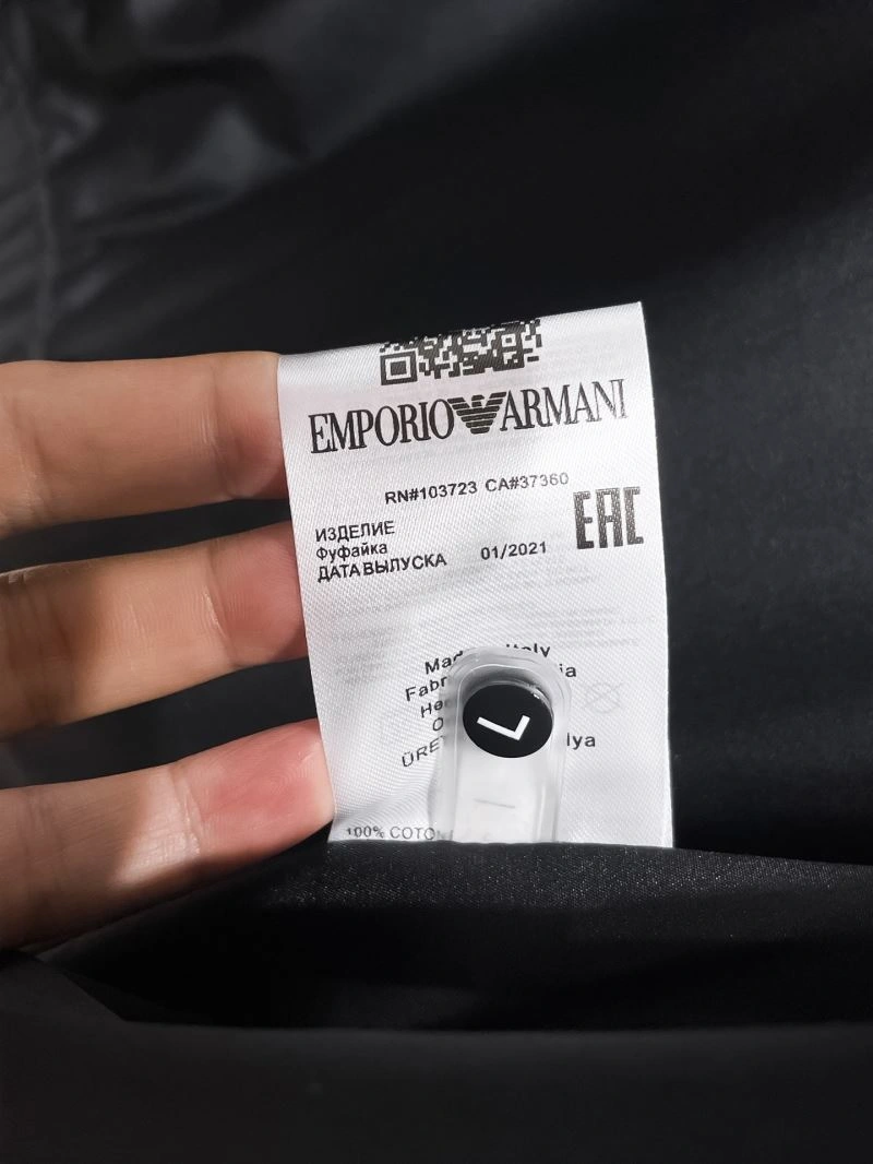 OdorResistant Armani Outwear 95638