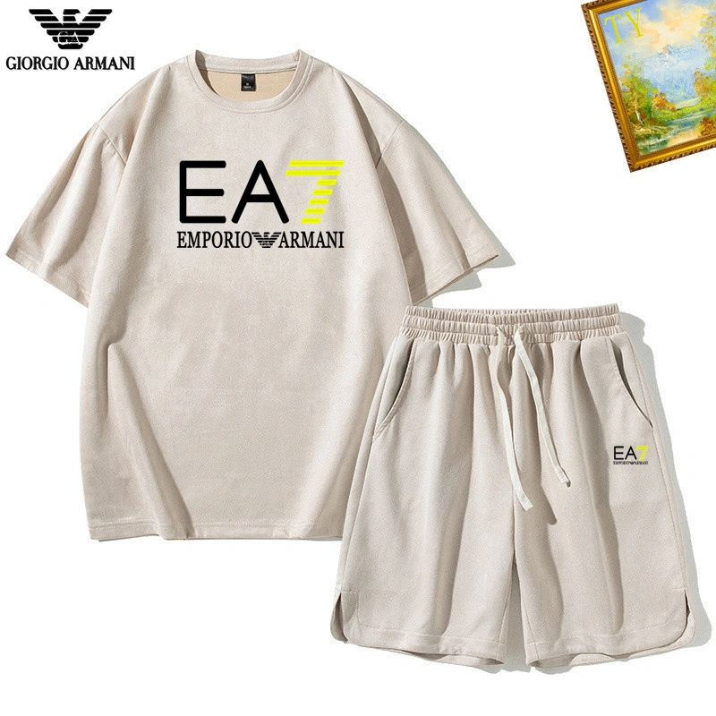 Armani Short Suits Youthful 95427