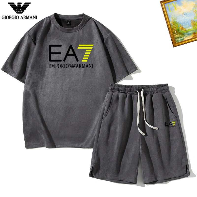 Armani Short Suits Youthful 95427