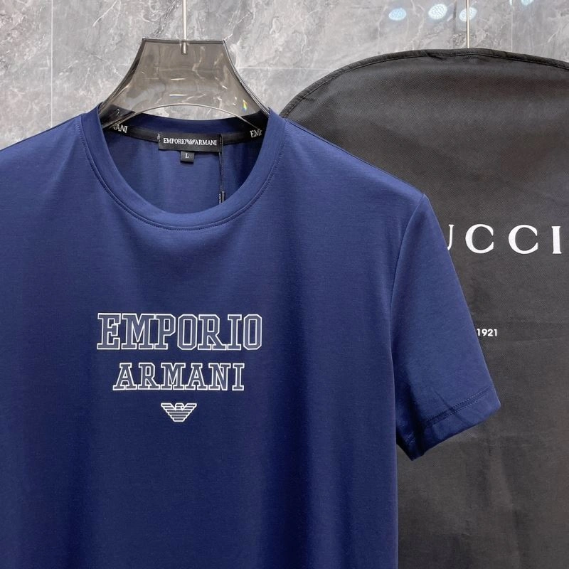 Armani T-Shirts Breathable 95928