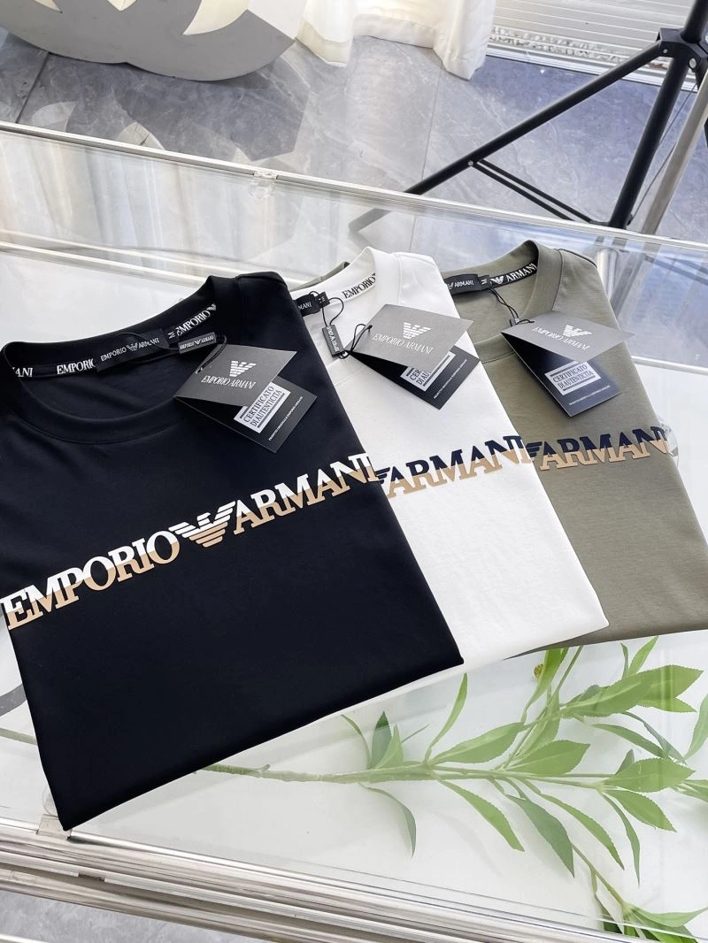 Armani T-Shirts Sustainable 95677