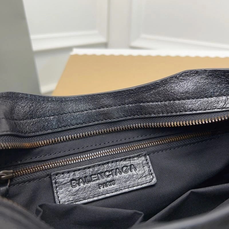 SoftTouch Balenciaga   Gold City Cracked Sheepskin Bag with Bronze Accents 78370