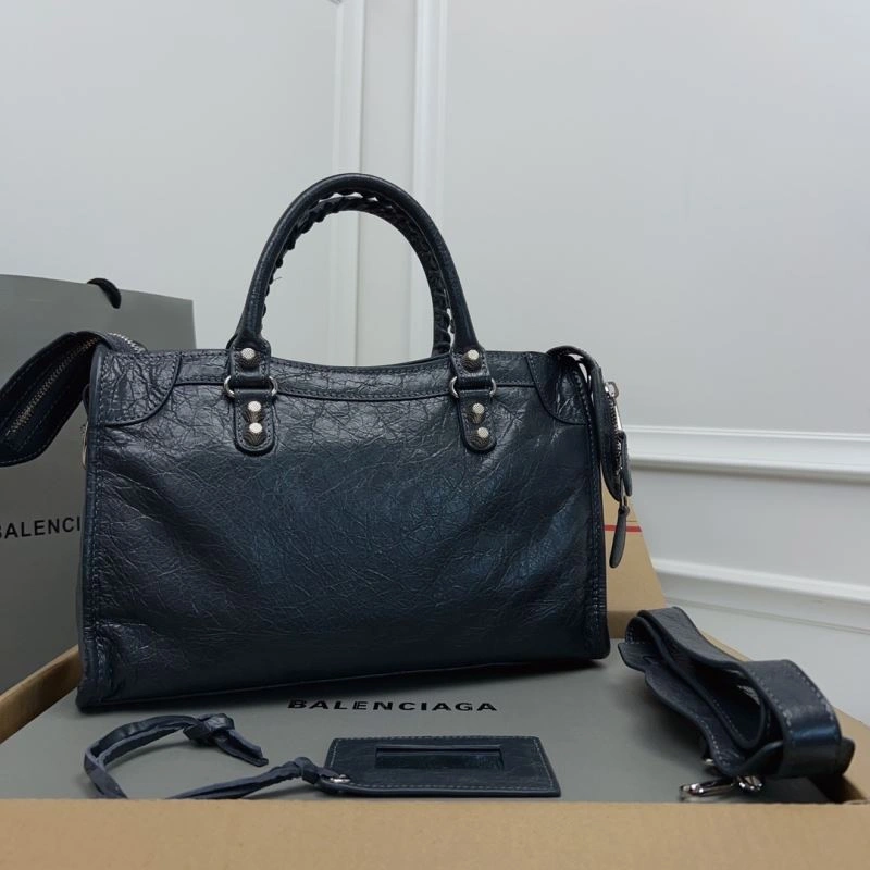 Popular Balenciaga   Gold City S D.Pink - Cracked Lambskin Handbag 78362