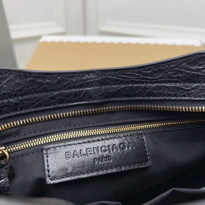 Balenciaga   Gold City S D.Pink Cracked Leather Bag - Italian Luxury Popular 78336