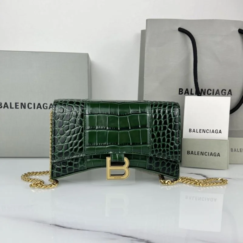 Balenciaga 19cm Iconic Hourglass Chain Crossbody Bag by Brand B TimelessDesign 37752