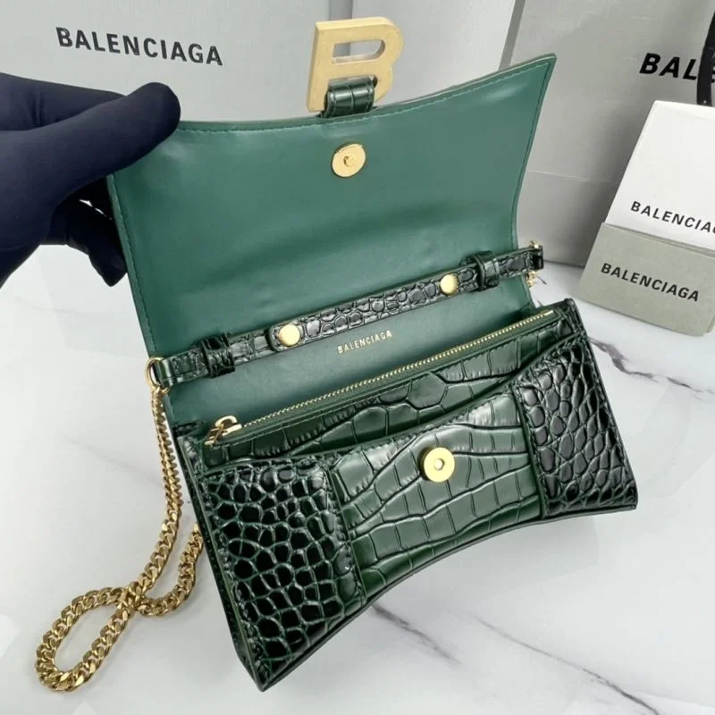 Balenciaga 19cm Iconic Hourglass Chain Crossbody Bag by Brand B TimelessDesign 37752
