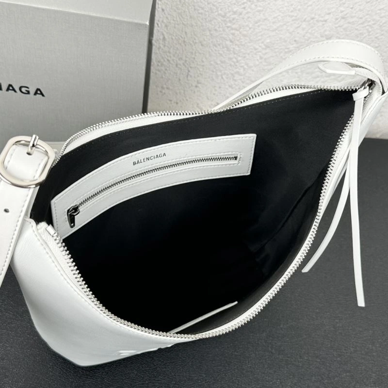 Premium Balenciaga 2023 Calfskin Adjustable Underarm Bag - Model 78590