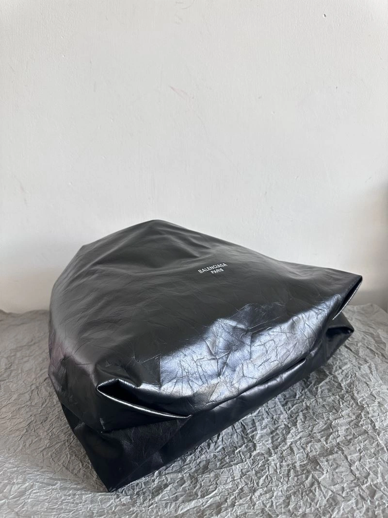 Balenciaga 2023 Crush Therbage Large Tote Bag in Calfskin GoAnywhere 72685