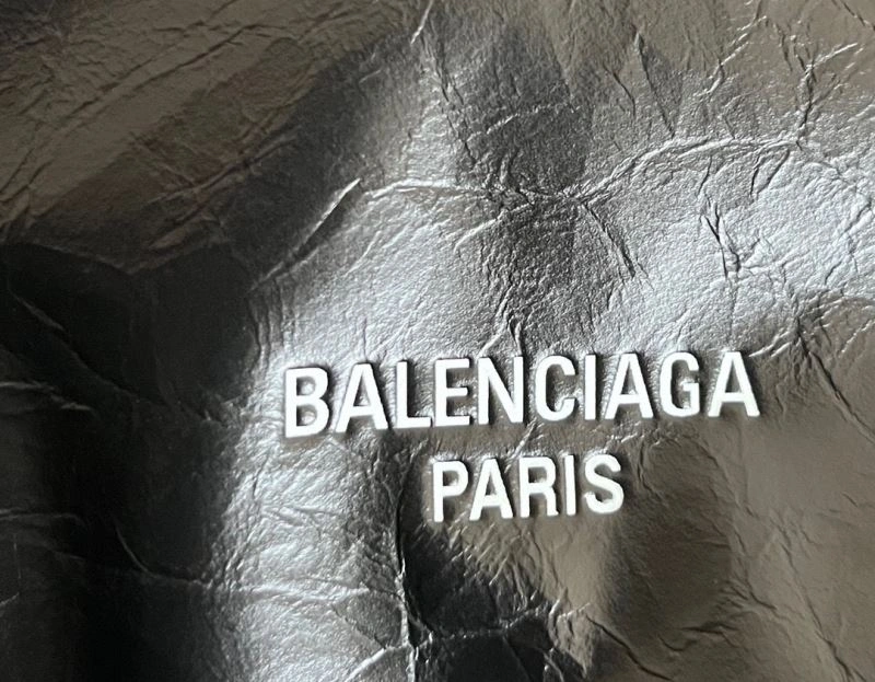Balenciaga 2023 Crush Therbage Large Tote Bag in Calfskin GoAnywhere 72685