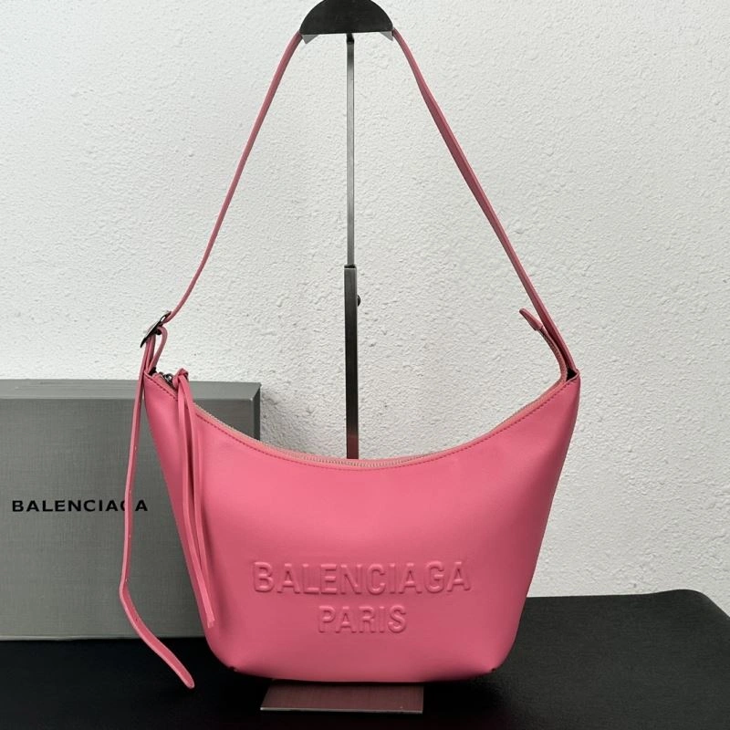 Thermal Balenciaga 2023  Calfskin Adjustable Underarm Bag 78599