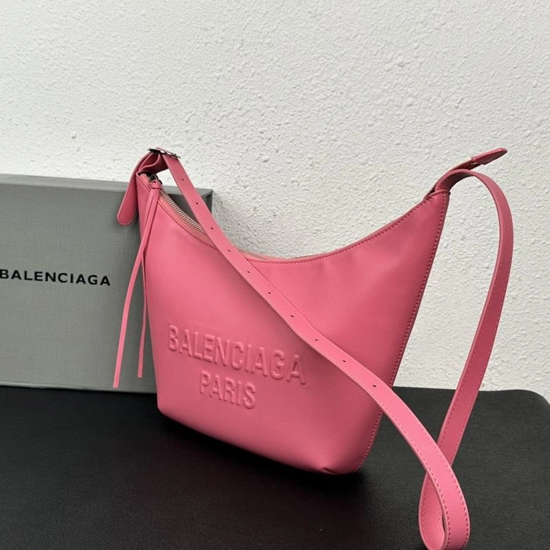 Thermal Balenciaga 2023  Calfskin Adjustable Underarm Bag 78599