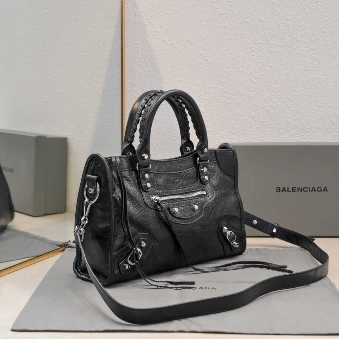 Seasonal Balenciaga 2024 City Motorcycle Bag - Vintage  Redefined 61016