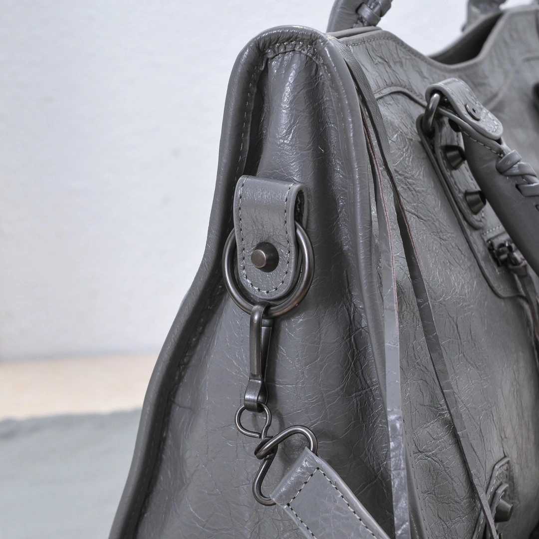 Balenciaga 2024 City Motorcycle Bag - Vintage Luxe Redefined OdorResistant 61049