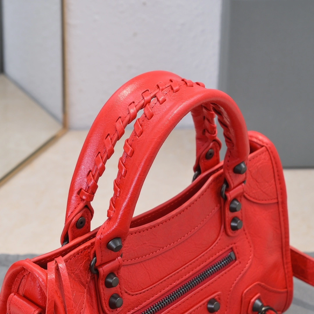 FreshLook Balenciaga 2024  Lie City Motorcycle Bag 61022
