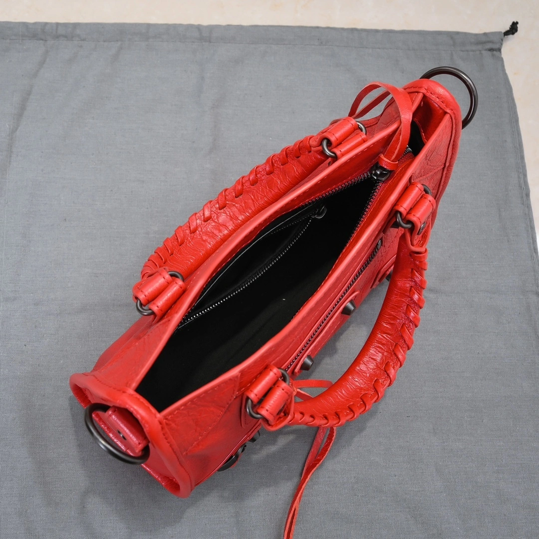 FreshLook Balenciaga 2024  Lie City Motorcycle Bag 61022