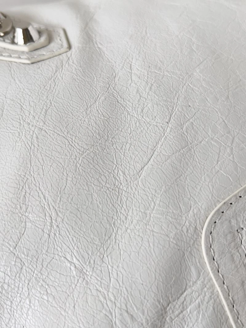 Balenciaga 2024 Le City  Biker Handbag in Sweet Tones Durable 70068