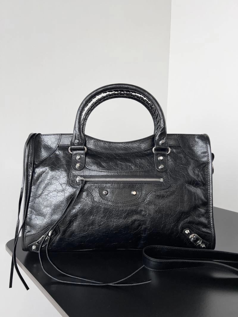TopPick Balenciaga 2024 Le City  Motorcycle Handbag 70066