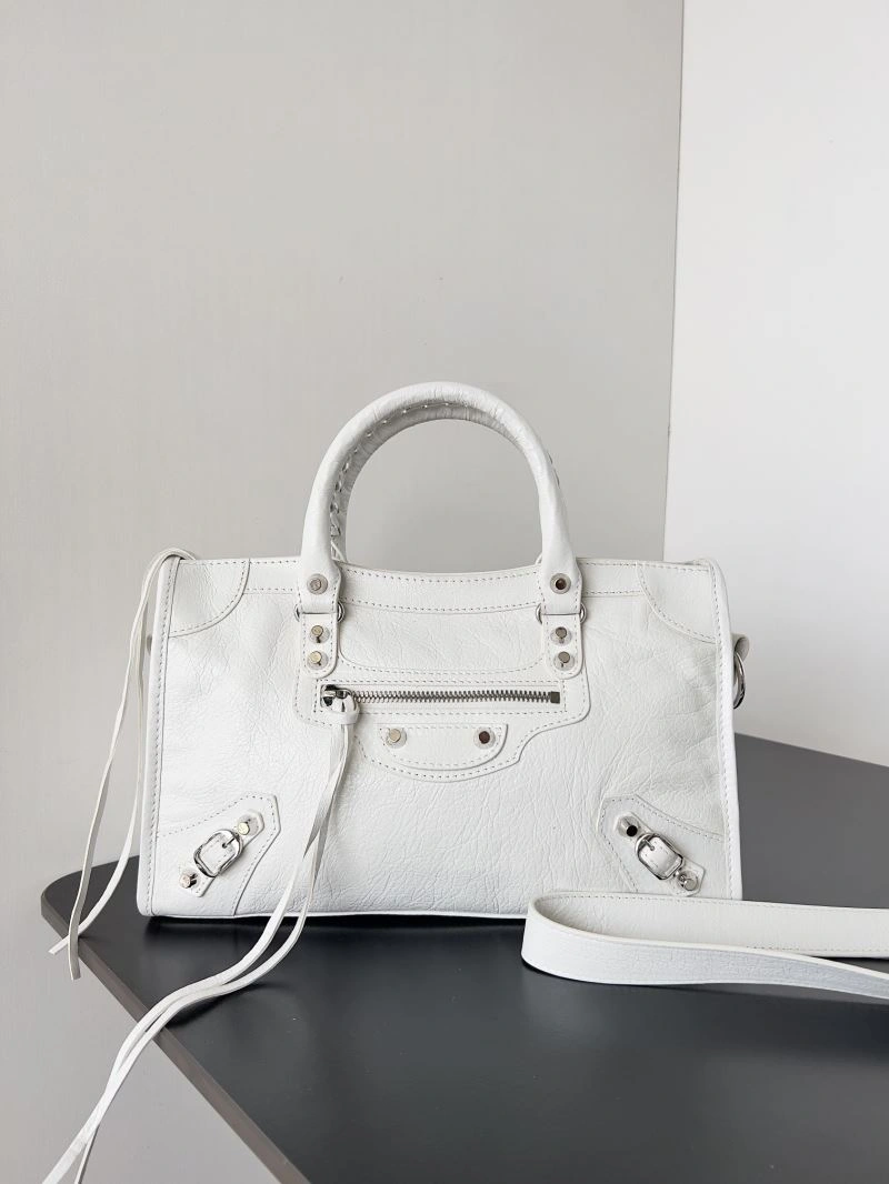 Comfortable Balenciaga 2024 Le City S  Motorcycle Handbag 70072