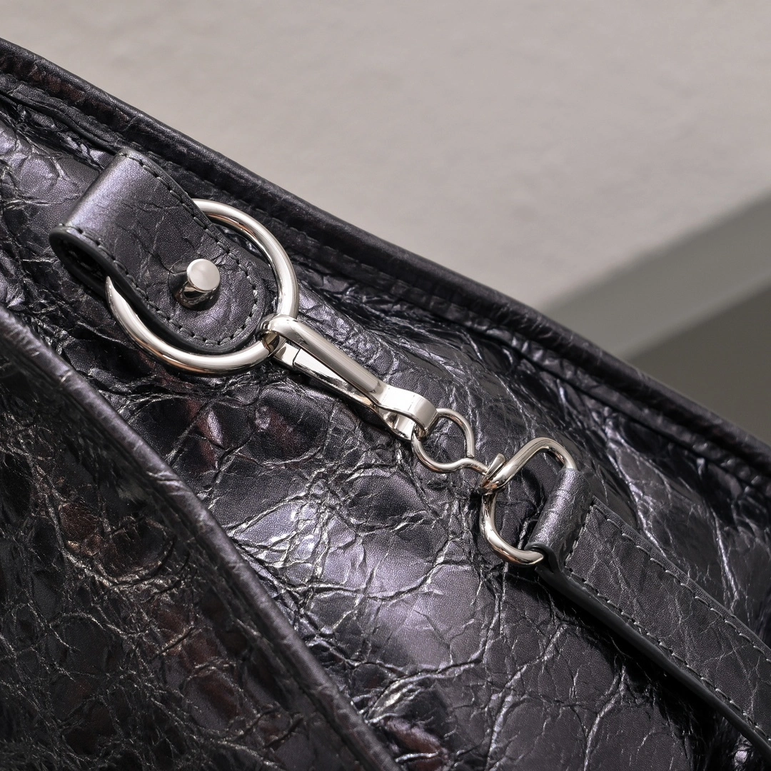 Balenciaga 2024 Lie City  Motorcycle Bag EasyCare 61062