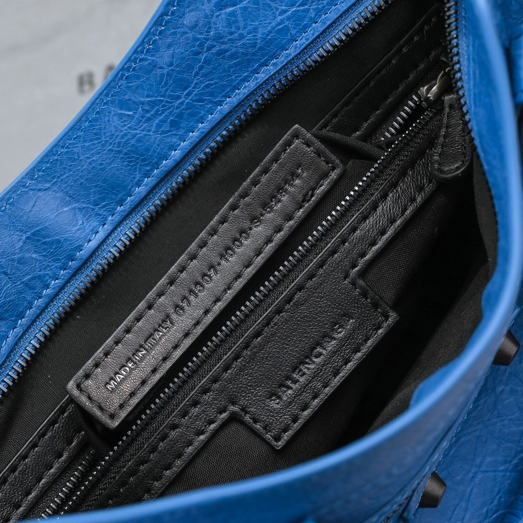 Balenciaga 2024 Lie City Motorcycle Bag -  Revived Vibrant 61081