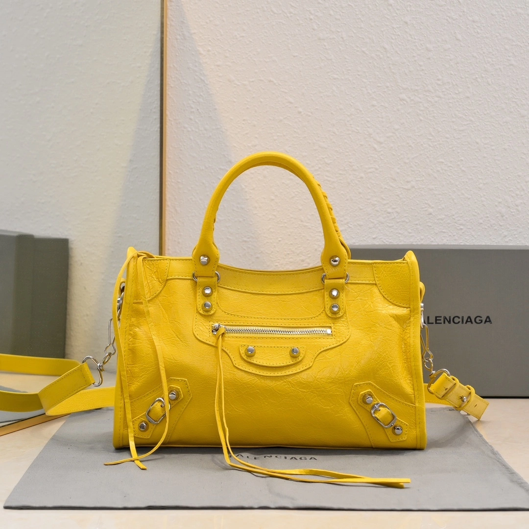 Balenciaga 2024 Lie City Motorcycle Bag - Vintage  Redefined Packable 61011