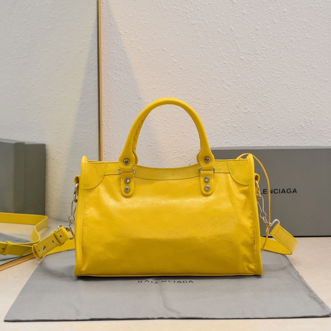 Balenciaga 2024 Lie City Motorcycle Bag - Vintage  Redefined Packable 61011