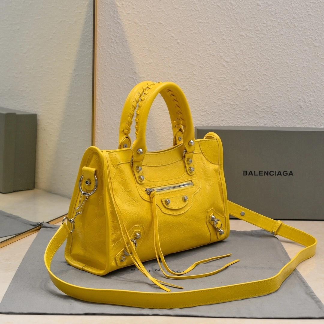 Balenciaga 2024 Lie City Motorcycle Bag - Vintage  Redefined Packable 61011