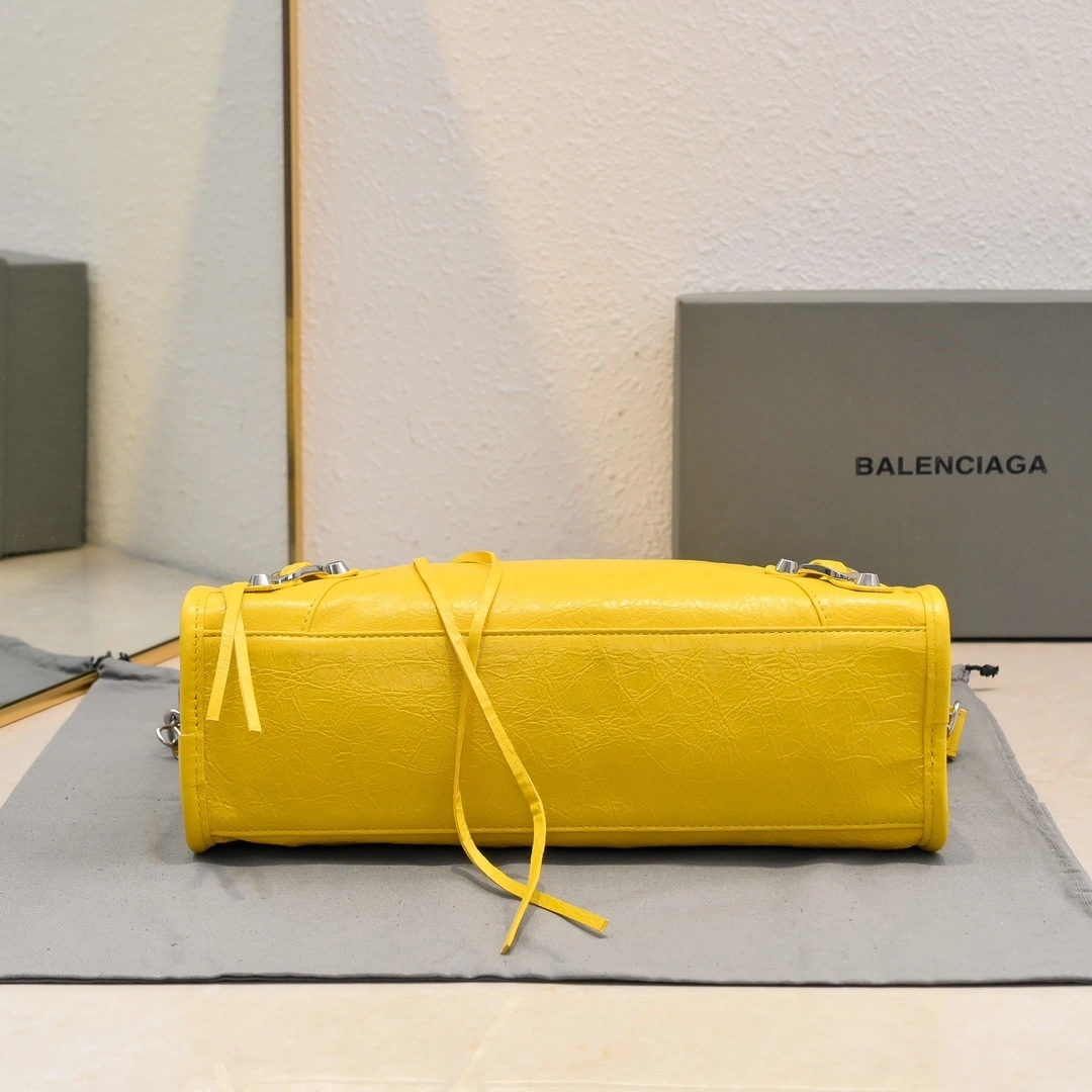 Balenciaga 2024 Lie City Motorcycle Bag - Vintage  Redefined Packable 61011