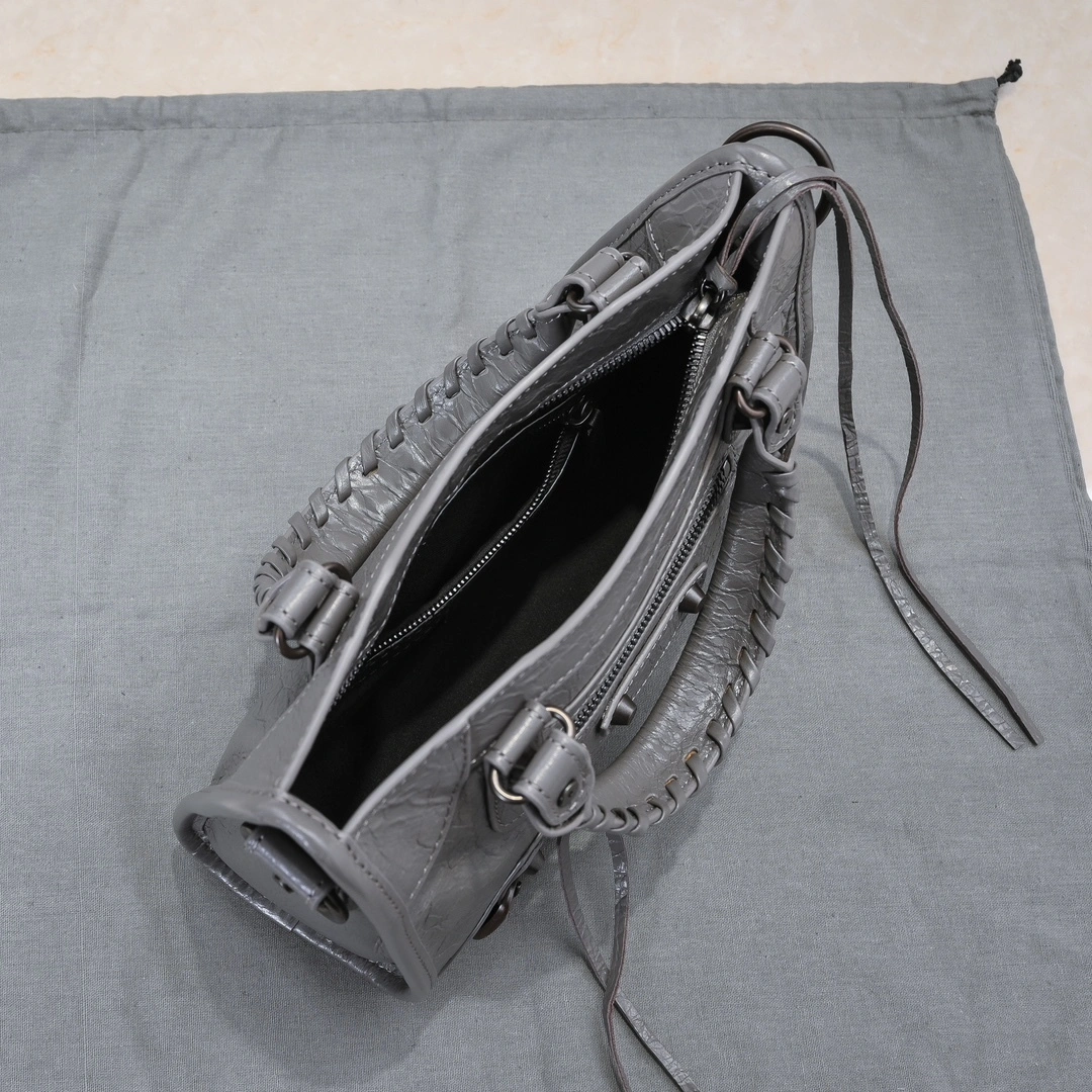 Balenciaga 2024 Lie City Motorcycle Bag - Vintage  Redefined WrinkleFree 61010