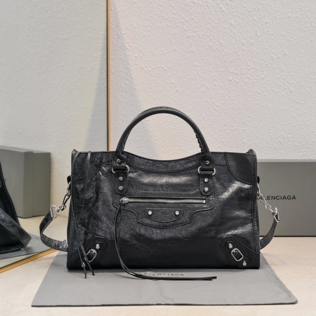 Balenciaga 2024 Lie City Motorcycle Bag - Vintage  Reimagined Sleek 61059