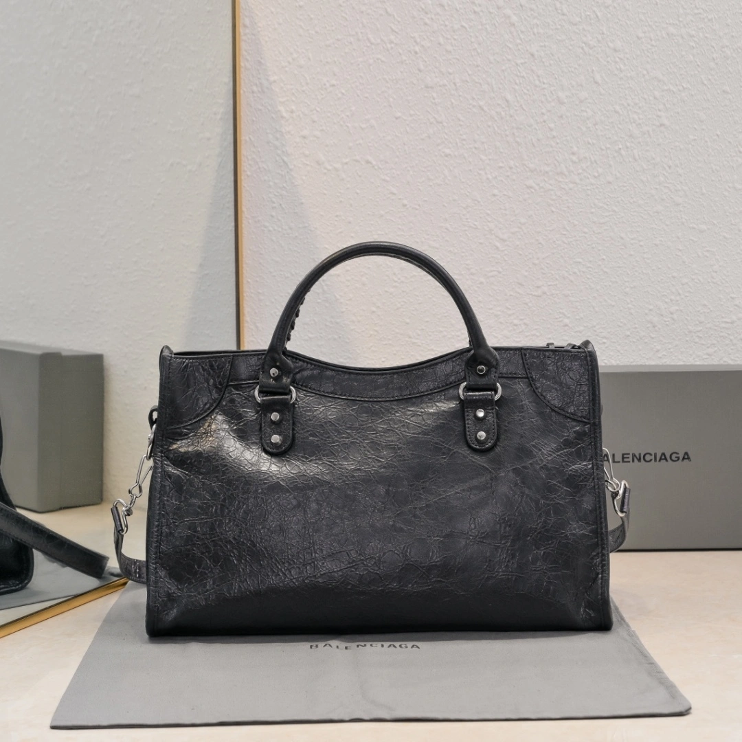 Balenciaga 2024 Lie City Motorcycle Bag - Vintage  Reimagined Sleek 61059