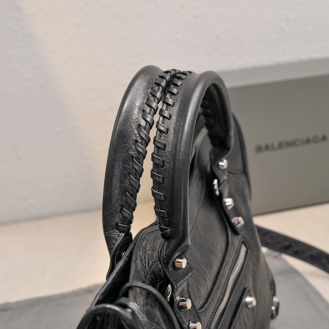 Balenciaga 2024 Lie City Motorcycle Bag - Vintage  Reimagined Sleek 61059