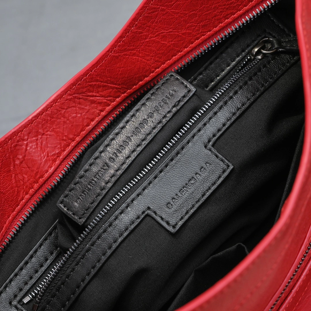 Bold Balenciaga 2024 Lie City Motorcycle Bag - Vintage  Revival 61035