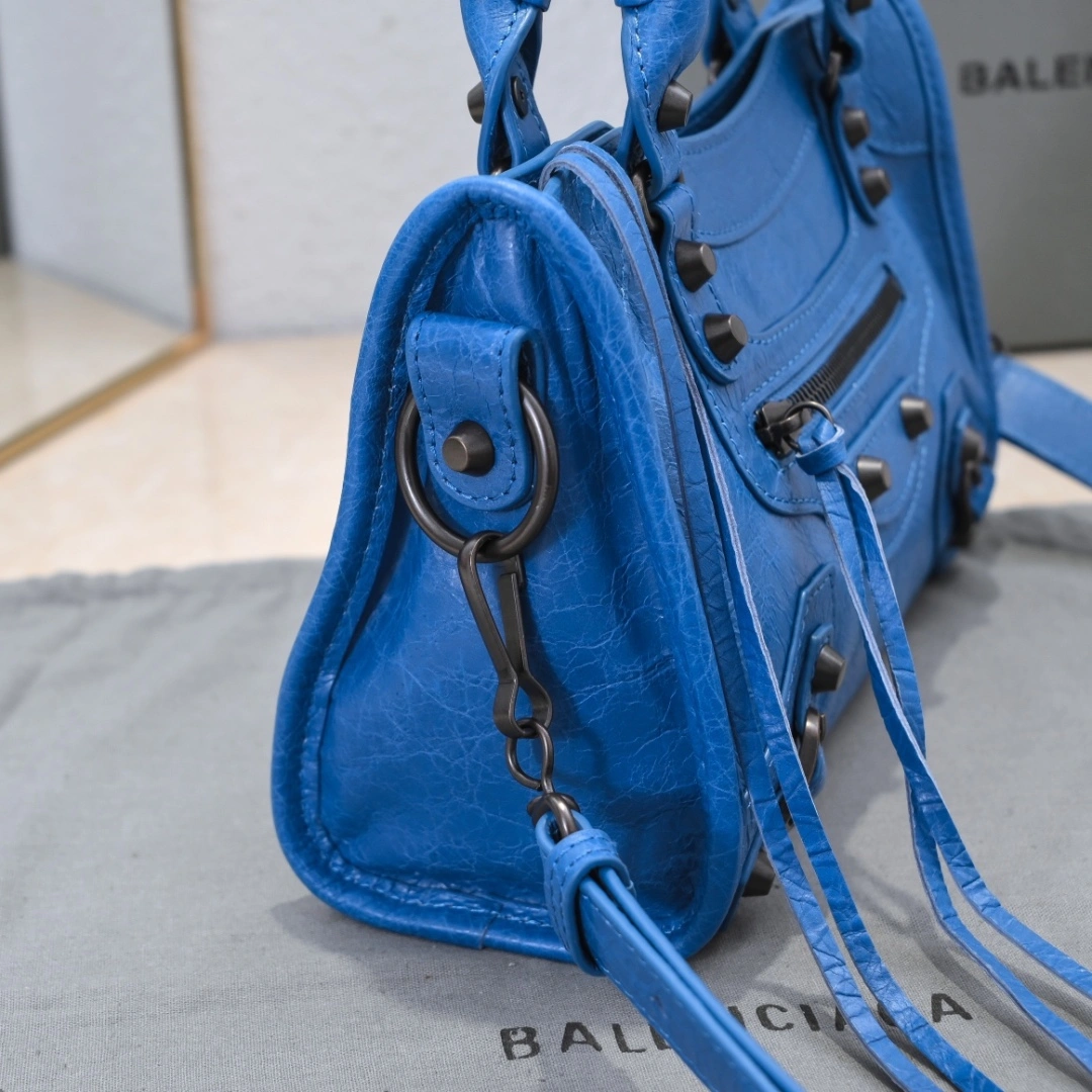 AllSeason Balenciaga 2024 Lie City Motorcycle Bag - Vintage Revival 61001